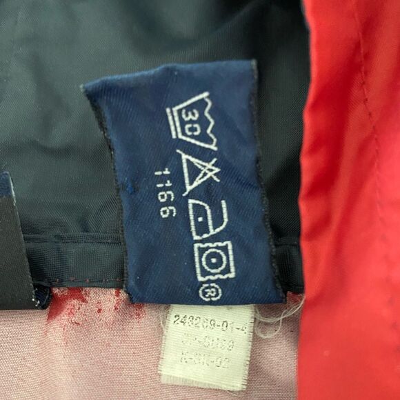 🔆3/$25🔆 GAP KIDS Vintage Red Windbreaker Jacket XL (9 - 12 years) - Picture 5 of 8